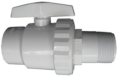 Is this Hayward part SP0723 Ball-Type Drain Valve with  xxxx  a 2in or 1.5 in?