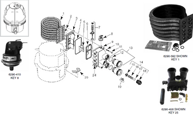 Would it be possible to parts in KEY 13 for the STA-RITE plate 42002-0015?