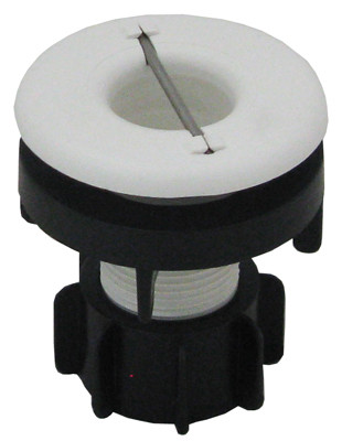 What diameter thermistor is this unit for? 1/4" or 3/8"? Also, what diameter hole does it require through the tub?